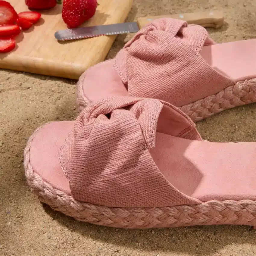 Espadrilla da donna Abby con plateau piatto Espadrilla da donna Abby con plateau piatto