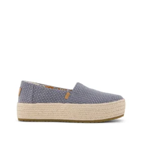 Espadrillas con zeppa da donna Valencia