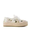 Espadrillas da donna Valencia con lacci e plateau Espadrillas da donna Valencia con lacci e plateau