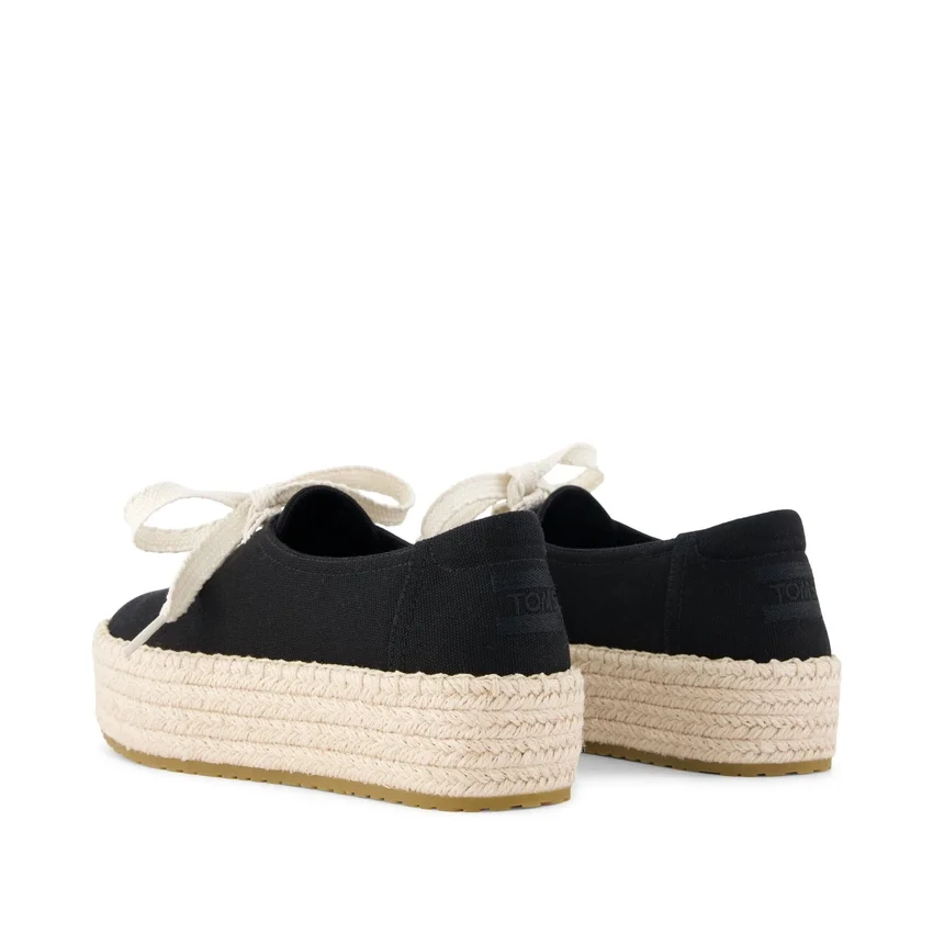 Espadrillas da donna Valencia con lacci e plateau Espadrillas da donna Valencia con lacci e plateau