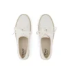 Espadrillas da donna Valencia con lacci e plateau