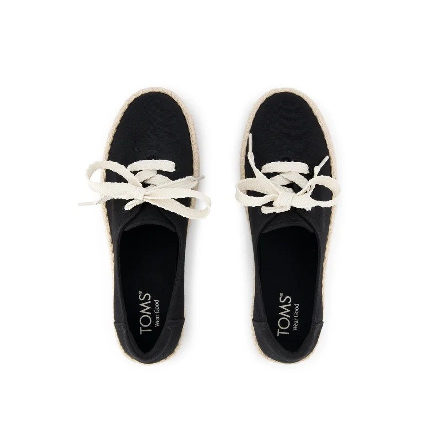 Espadrillas da donna Valencia con lacci e plateau Espadrillas da donna Valencia con lacci e plateau