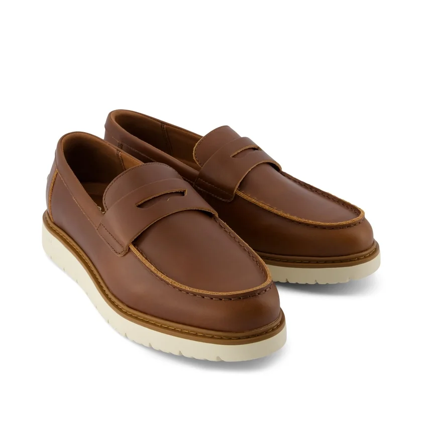 Mocassini da uomo Navi TRVL LITE Havana Mocassini da uomo Navi TRVL LITE Havana