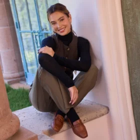 Mocassino da donna Lynette con catena