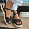 Sandalo espadrilla con plateau Abby da donna Sandalo espadrilla con plateau Abby da donna