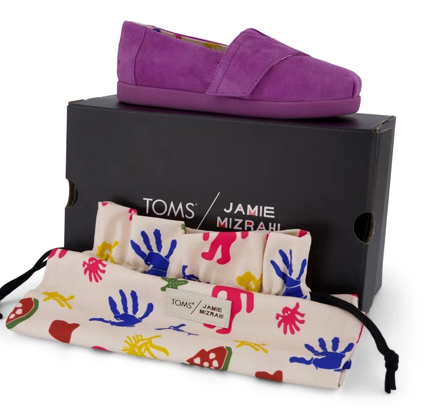 Scarpe TOMS x Jamie Mizrahi Classic Alpargata per ragazzi Scarpe TOMS x Jamie Mizrahi Classic Alpargata per ragazzi